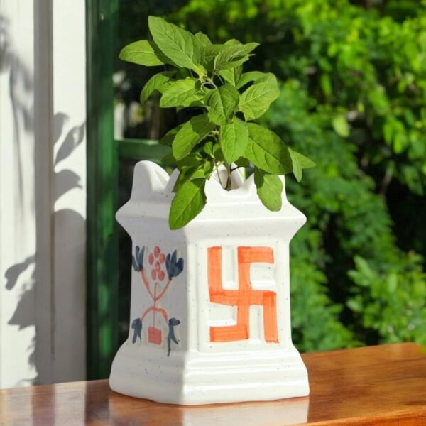 Ceramic Tulsi Pot